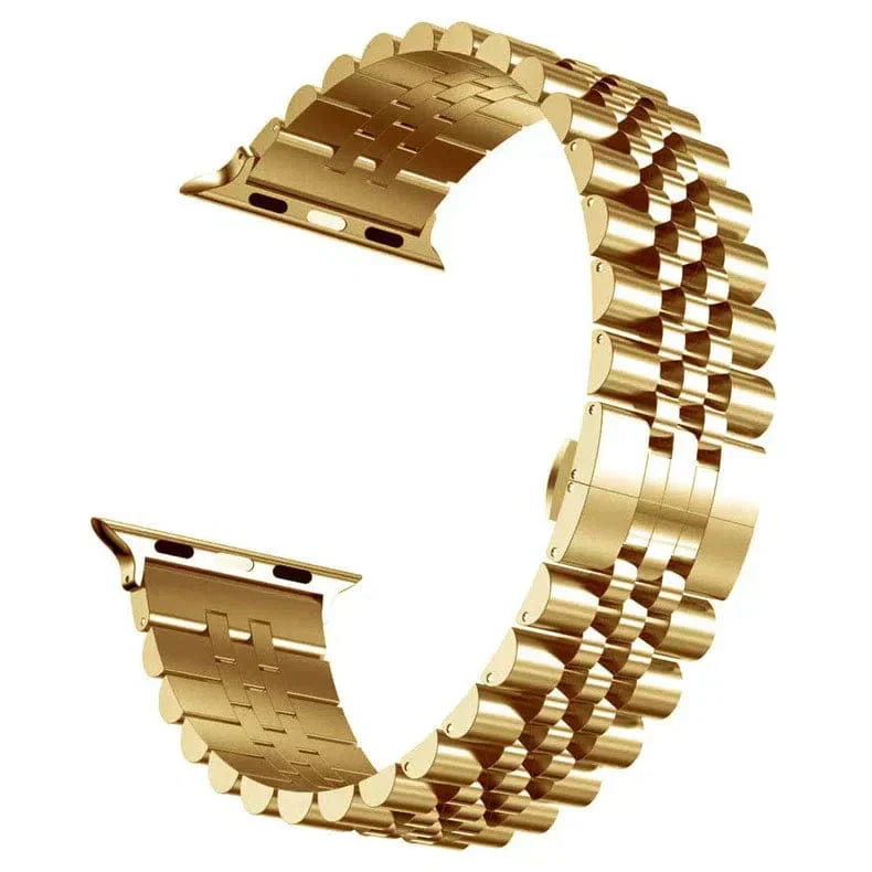 Metal Link Bracelet Chain for Apple Watch 38 | 40 | 41 | 42mm S10 Straps & Bands
