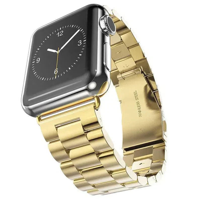 Stainless Steel Metal Bracelet for Apple Watch 42 | 44 | 45 | Ultra 49 | 46mm S10 Straps & Bands