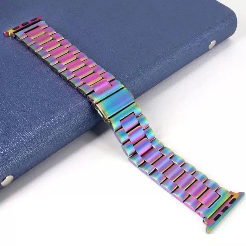 Stainless Steel Metal Bracelet for Apple Watch 42 | 44 | 45 | Ultra 49 | 46mm S10 Straps & Bands