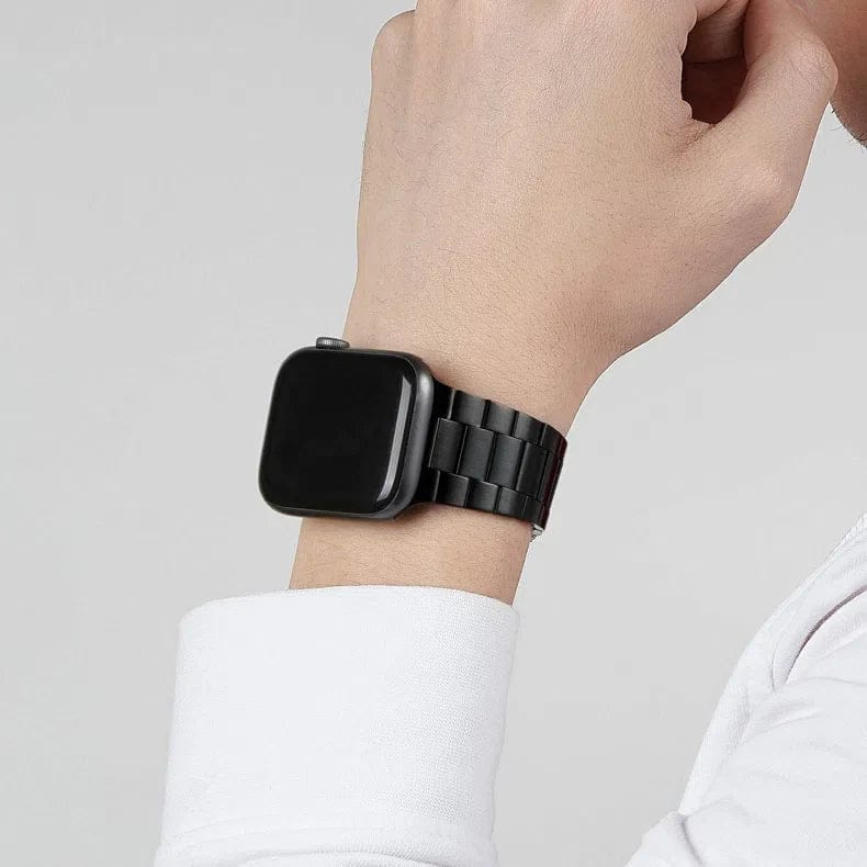 Stainless Steel Metal Bracelet for Apple Watch 42 | 44 | 45 | Ultra 49 | 46mm S10 Straps & Bands