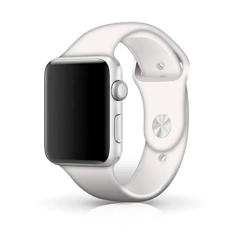 Sports Silicone Watch Band for Apple Watch 38 | 40 | 41 | 42mm S10 Straps & Bands