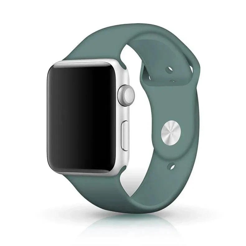 Sports Silicone Watch Band for Apple Watch 38 | 40 | 41 | 42mm S10 Straps & Bands