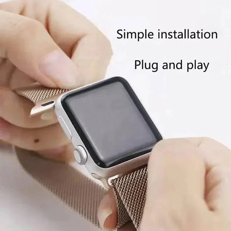 Milanese Magnetic Loop for Apple Watch 38 | 40 | 41 | 42mm S10 Straps & Bands