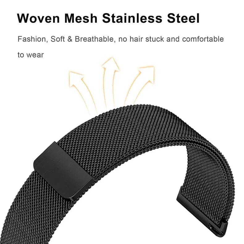 Milanese Magnetic Loop for Smartwatch 20mm Straps & Bands