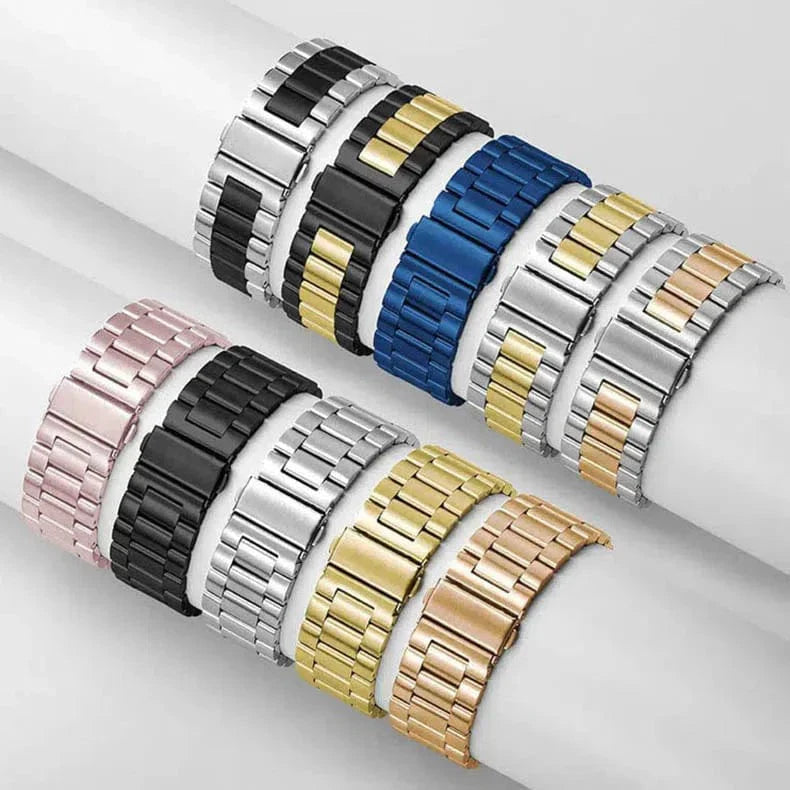 Stainless Steel Metal Bracelet for Apple Watch 42 | 44 | 45 | Ultra 49 | 46mm S10 Straps & Bands