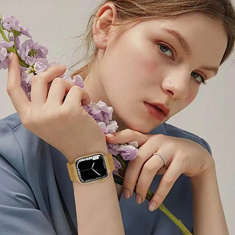 Milanese Magnetic Loop for Apple Watch 38 | 40 | 41 | 42mm S10 Straps & Bands