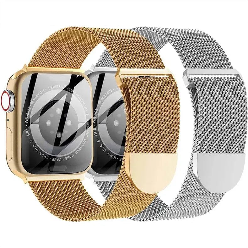 Milanese Magnetic Loop for Apple Watch 38 | 40 | 41 | 42mm S10 Straps & Bands
