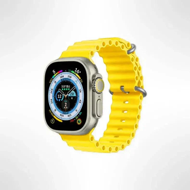 Ocean Silicone Band for Apple Watch 42 | 44 | 45 | Ultra 49 | 46mm S10 Straps & Bands