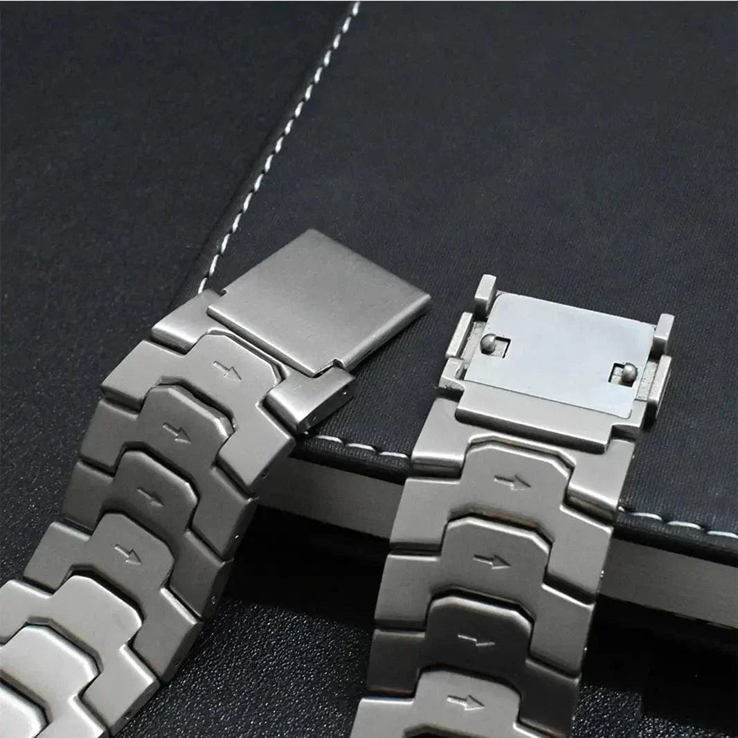 Satin Brushed Metal Link for Samsung Watch Ultra 47mm Straps & Bands