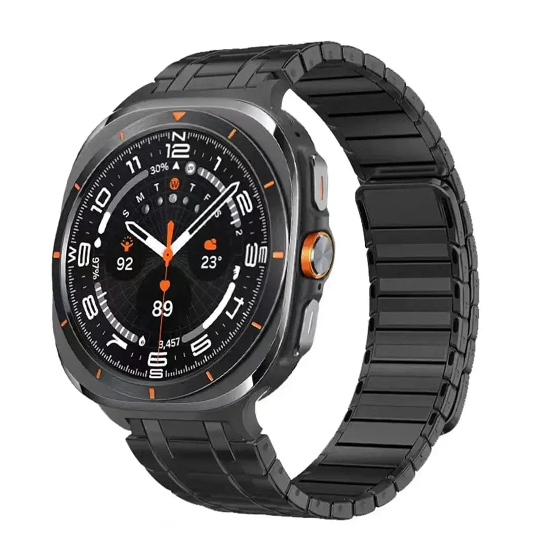 QuickFit Magnetic Metal Link for Samsung Watch Ultra 47mm Watch Ultra 47mm black Straps & Bands
