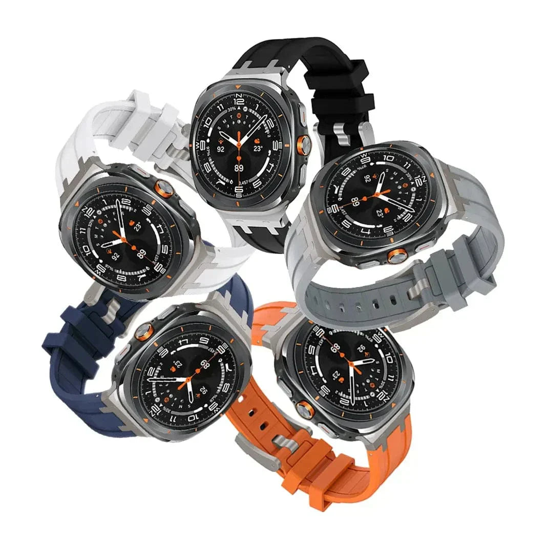 Armor Silicone Band for Samsung Watch Ultra 47mm Straps & Bands