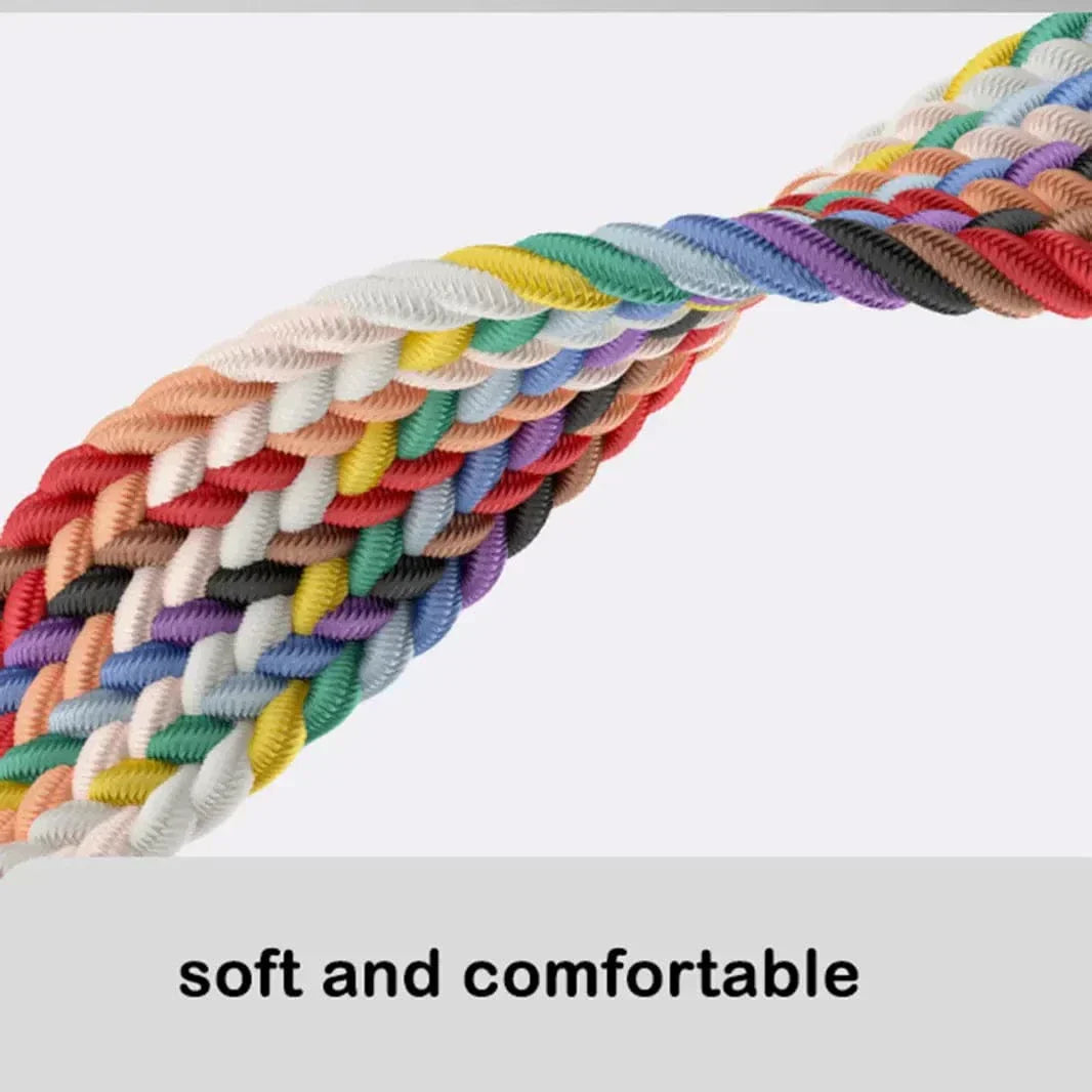 Braided Adjuctable Magnetic Buckle Band for Apple Watch 42 | 44 | 45 | Ultra 49 | 46mm S10 Straps & Bands