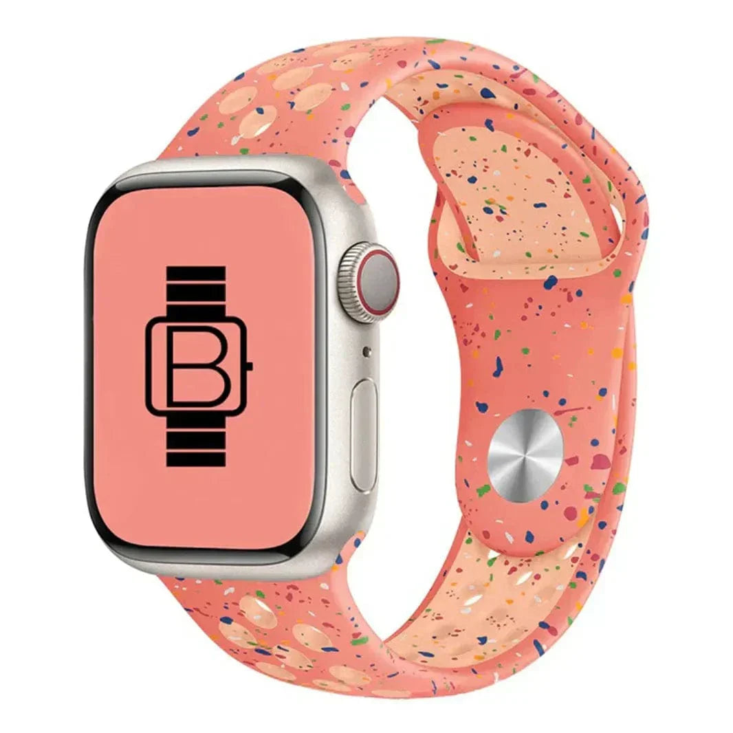 Nike Silicone Eco-friendly Band for Apple Watch 42 | 44 | 45 | Ultra 49 | 46mm S10 42 | 44 | 45 | Ultra 49 | 46mm S10 bablegum-pink Straps & Bands