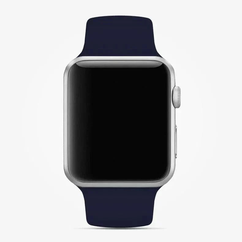 Sports Silicone Watch Band for Apple Watch 42 | 44 | 45 | Ultra 49 | 46mm S10 42 | 44 | 45 | Ultra 49 | 46mm S10 midnight-blue M L Straps & Bands