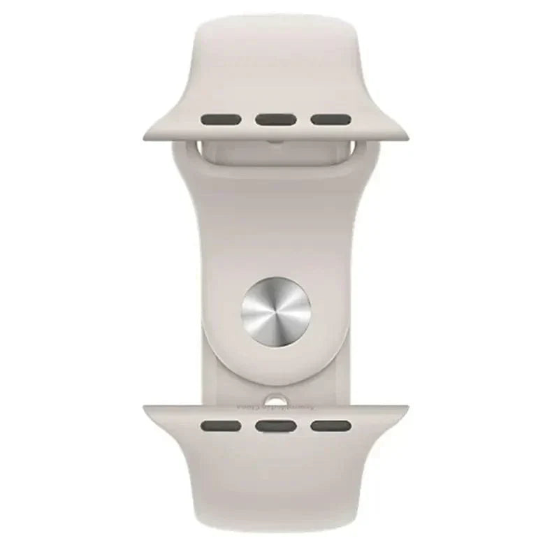 Sports Silicone Watch Band for Apple Watch 38 | 40 | 41 | 42mm S10 38 | 40 | 41 | 42mm S10 ash-grey M L Straps & Bands