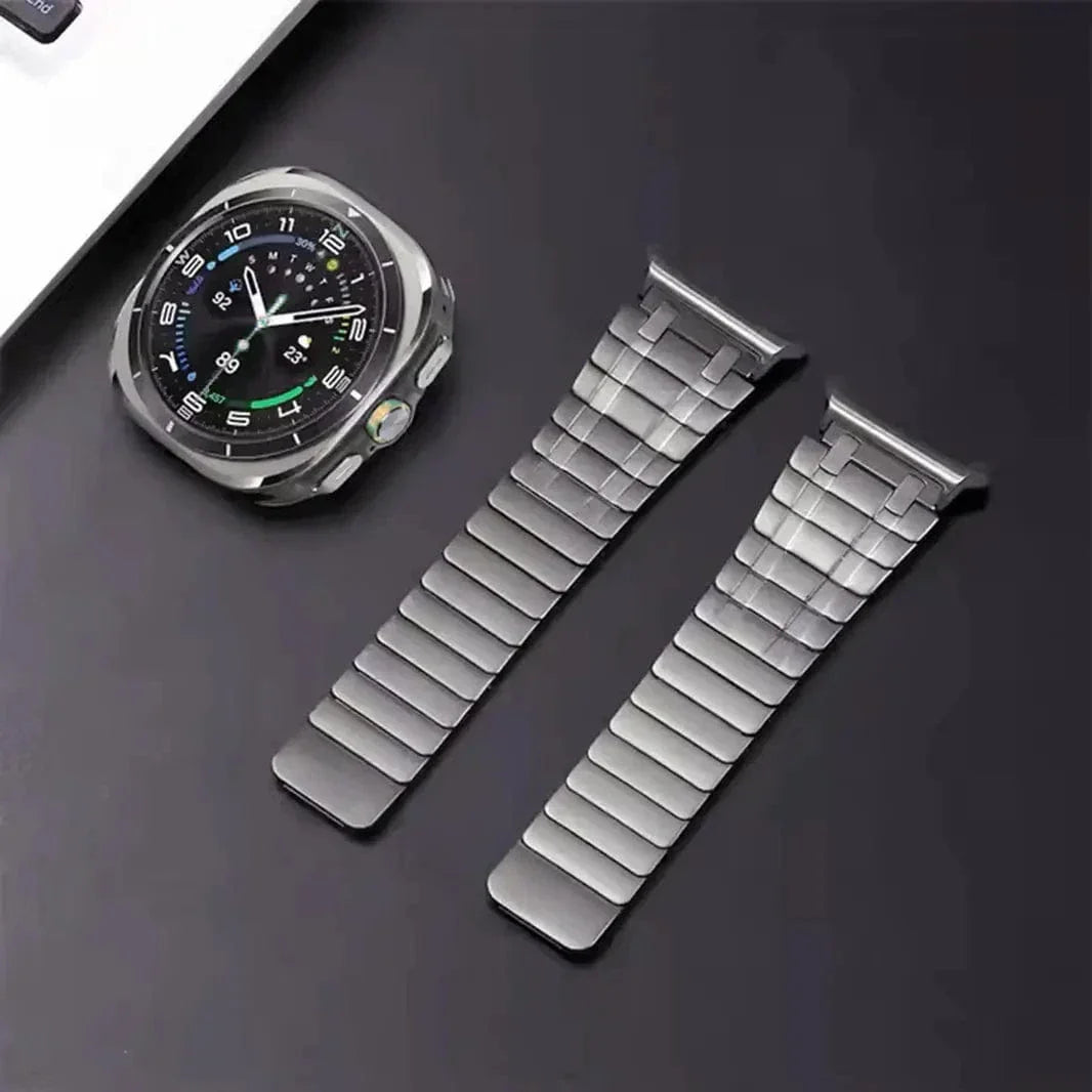 QuickFit Magnetic Metal Link for Samsung Watch Ultra 47mm Straps & Bands