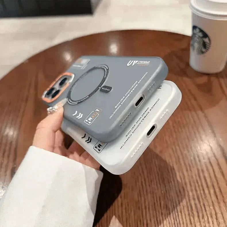 Tech Style Magnetic MagSafe Frosted Case for iPhone 14