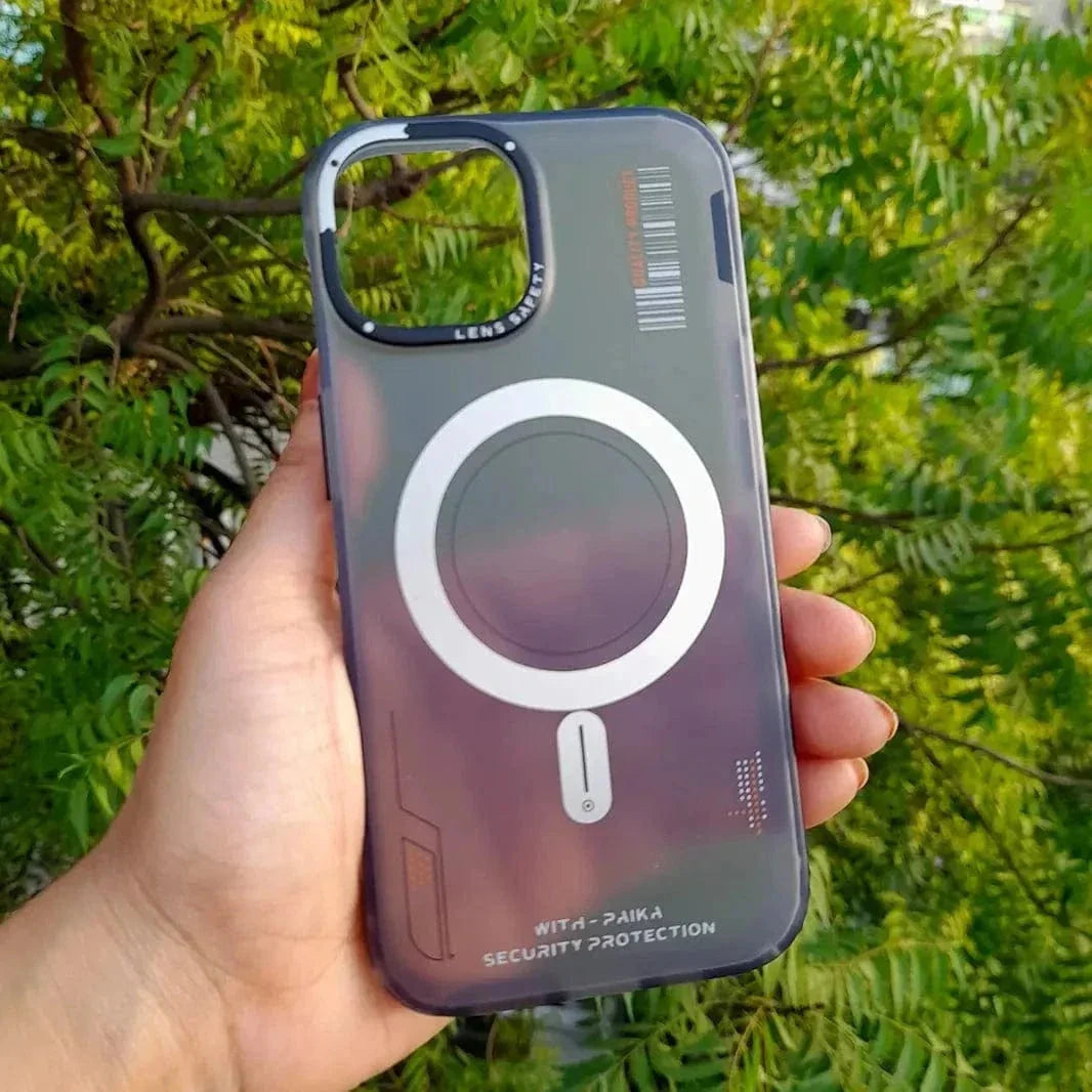 Tech Style Magnetic MagSafe Frosted Case for iPhone 14