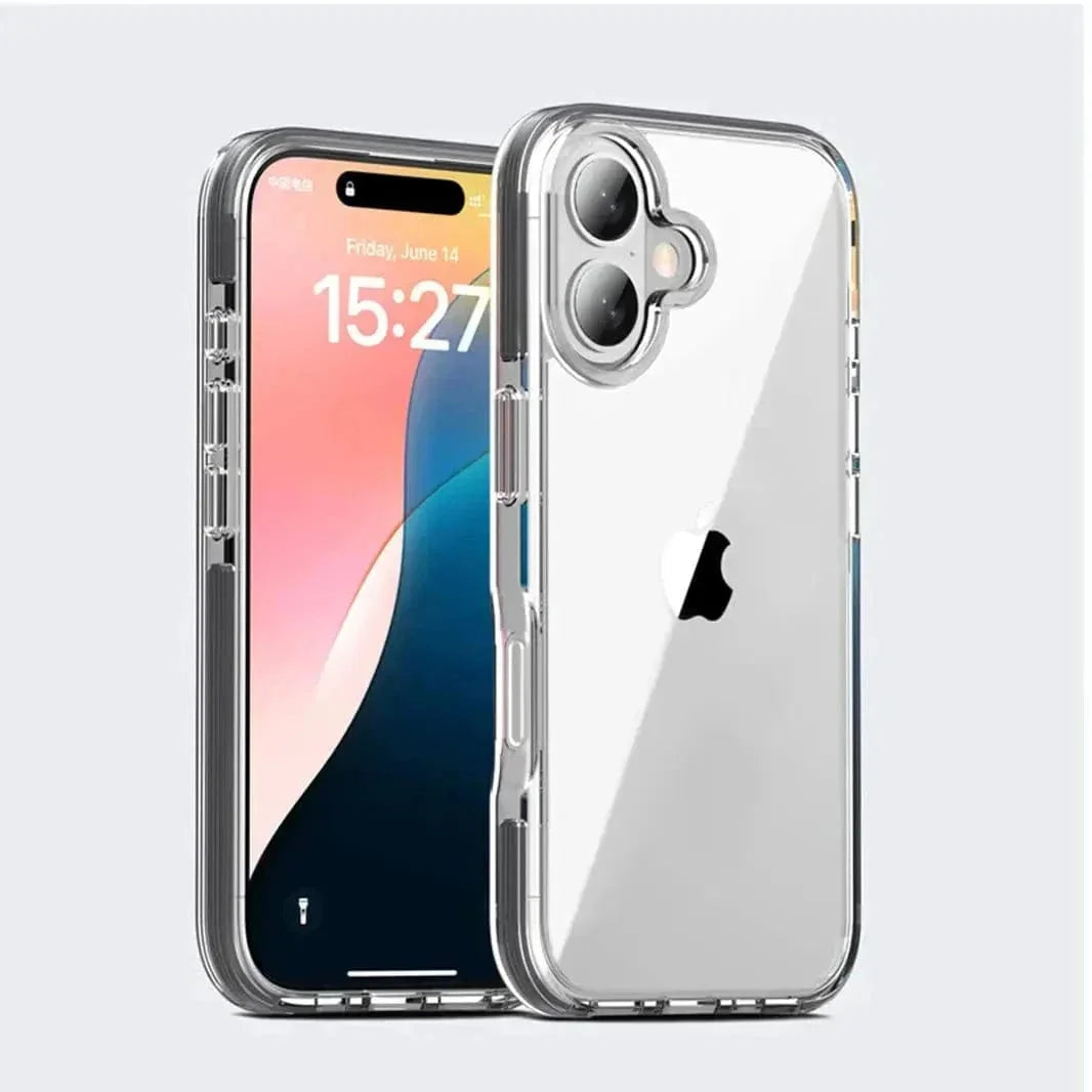 TPU+PC Magsafe Transparent Hard Case for iPhone 16