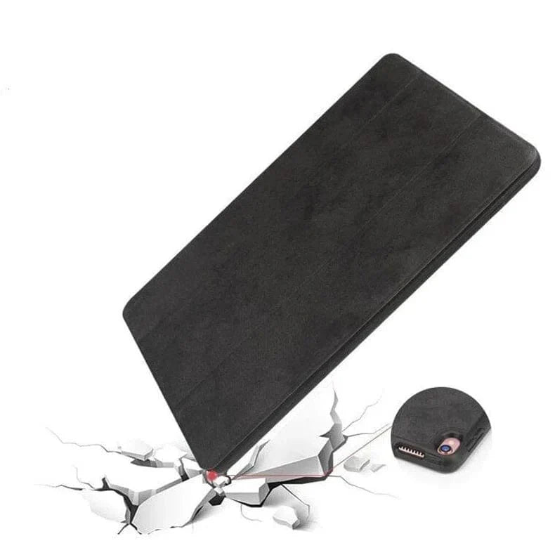 TPU Silicone Smooth Fabric Finish Back Case for iPad