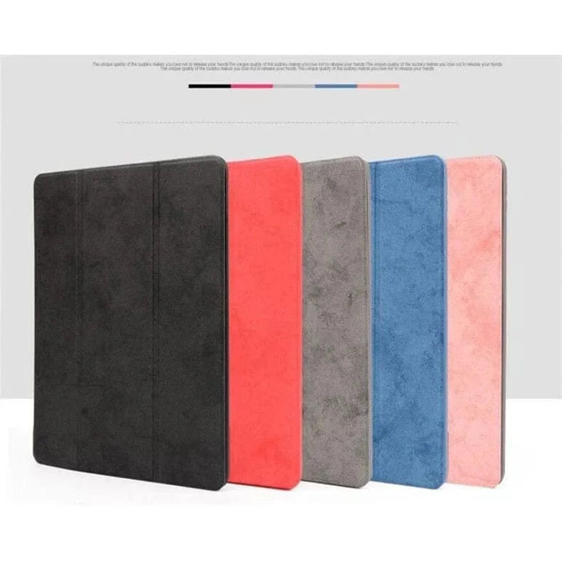 TPU Silicone Smooth Fabric Finish Back Case for iPad