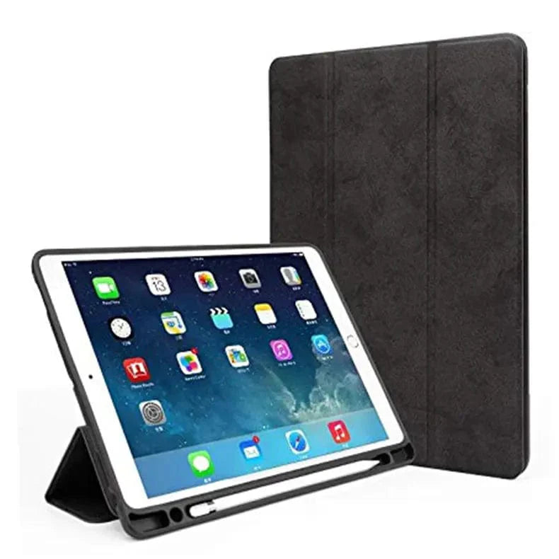 TPU Silicone Smooth Fabric Finish Back Case for iPad