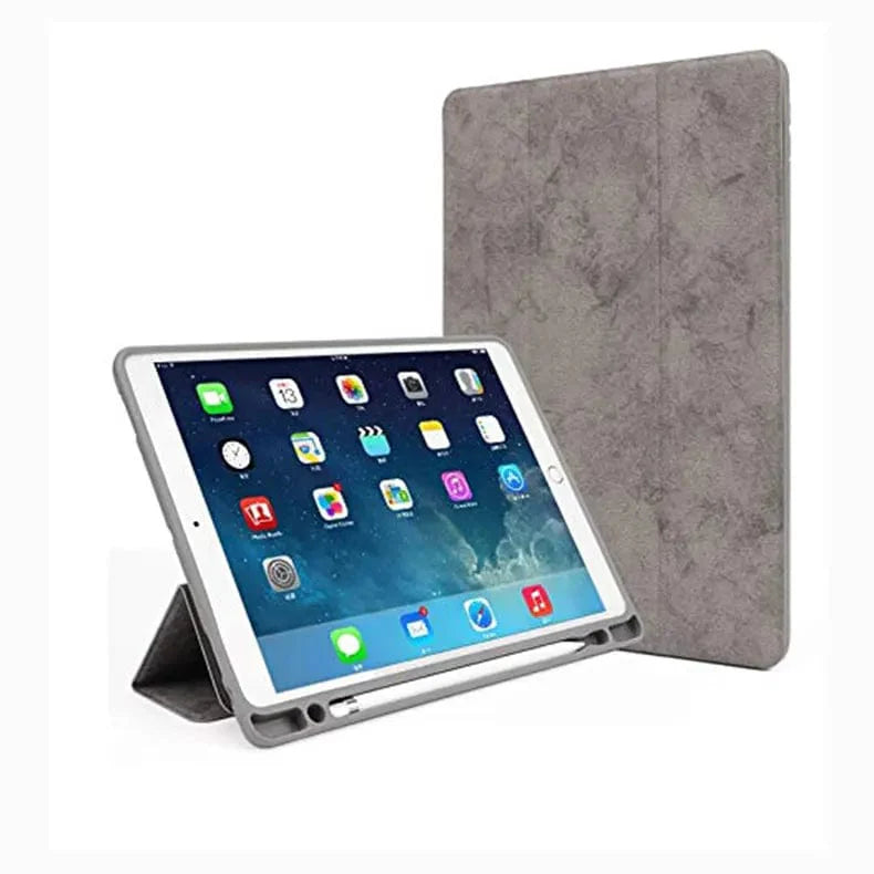 TPU Silicone Smooth Fabric Finish Back Case for iPad