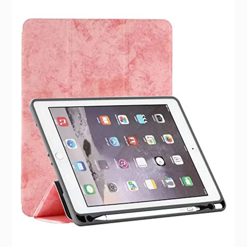 TPU Silicone Smooth Fabric Finish Back Case for iPad