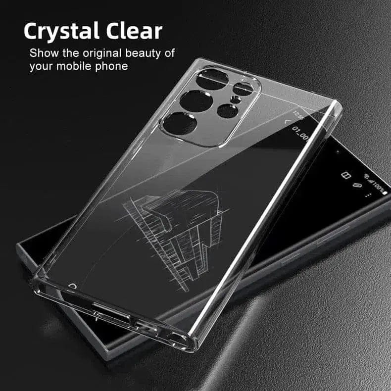 TPU Soft Clear Transparent Phone Back Case for Samsung Galaxy