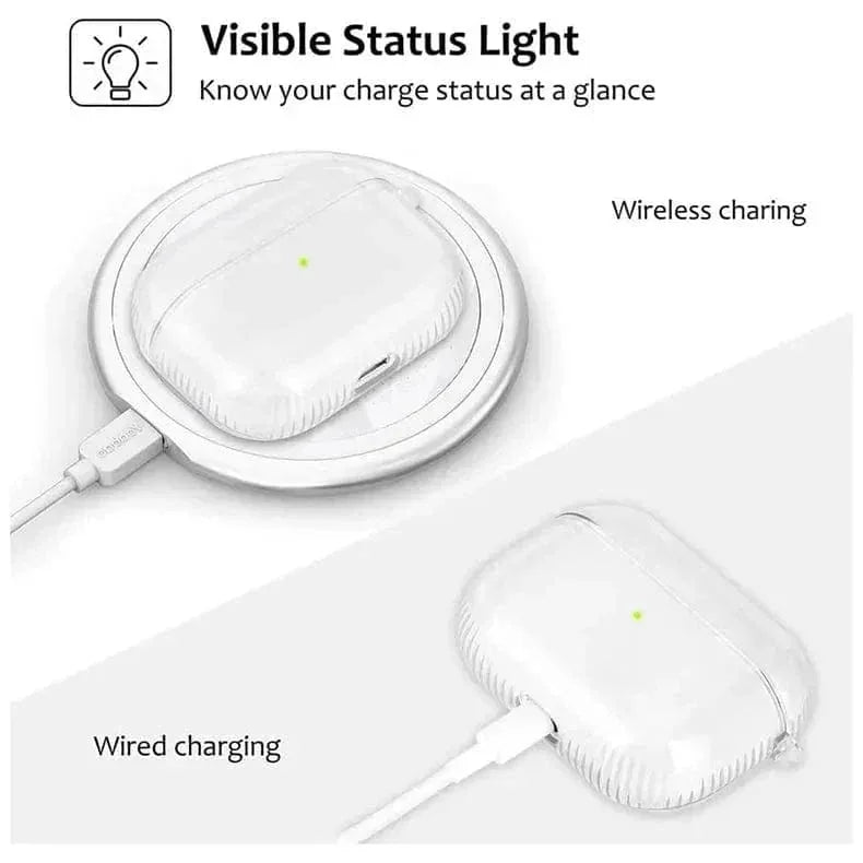 Translucent Colored Soft TPU Cover for Airpods 1 | 2