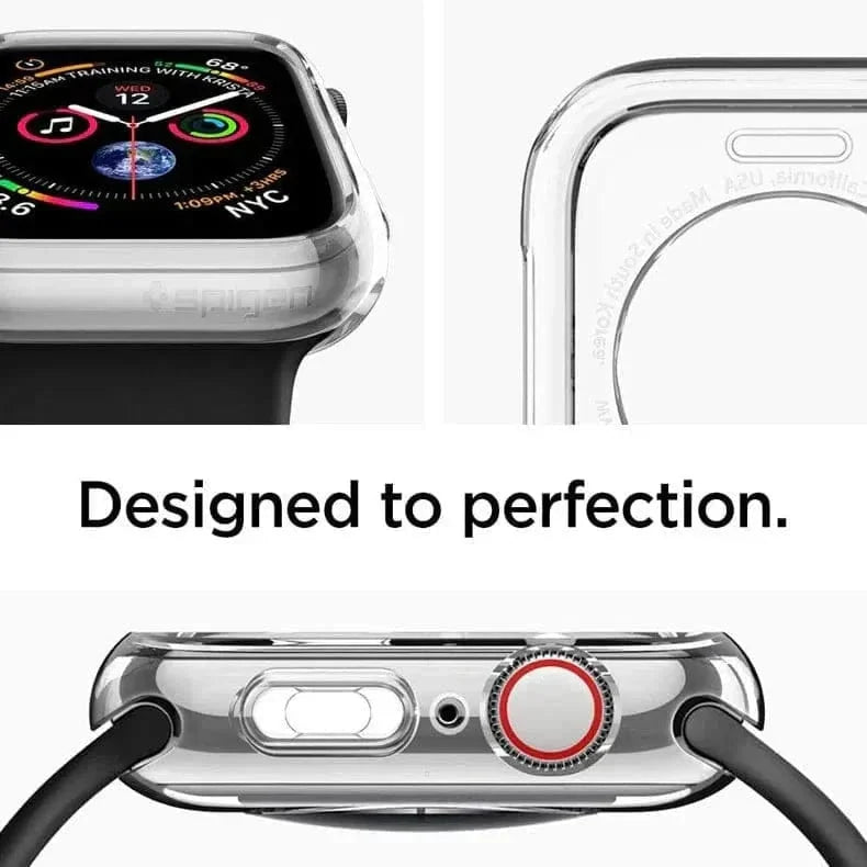 Transparent 360 Degree Body Bumpper for Apple Watch 44mm