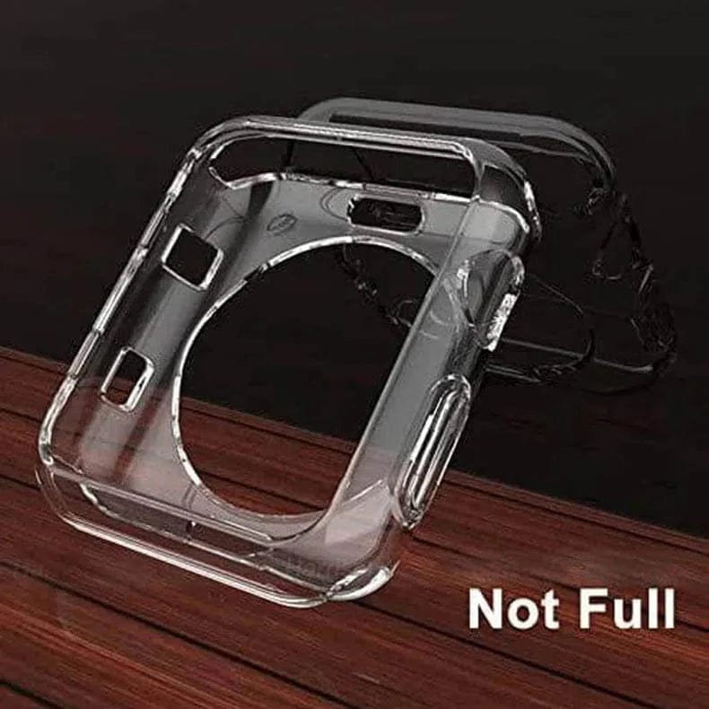 Transparent 360 Degree Body Bumpper for iWatch Case Covers 45mm