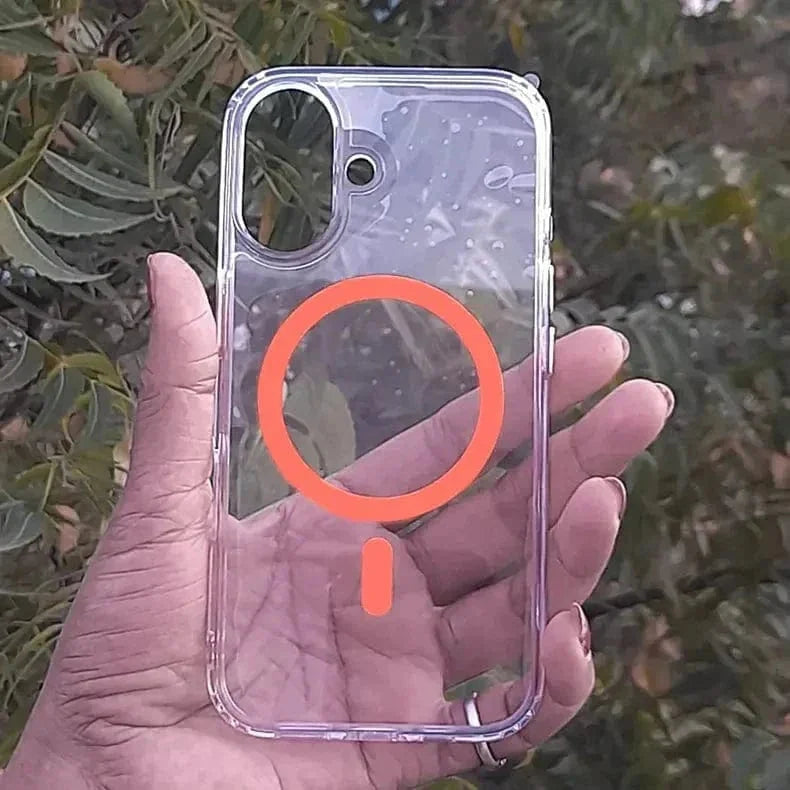 Transparent Hard PC Magsafe Case for iPhone 16 Pro