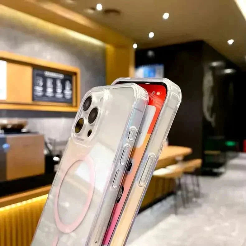 Transparent Hard PC Magsafe Case for iPhone 16 Pro
