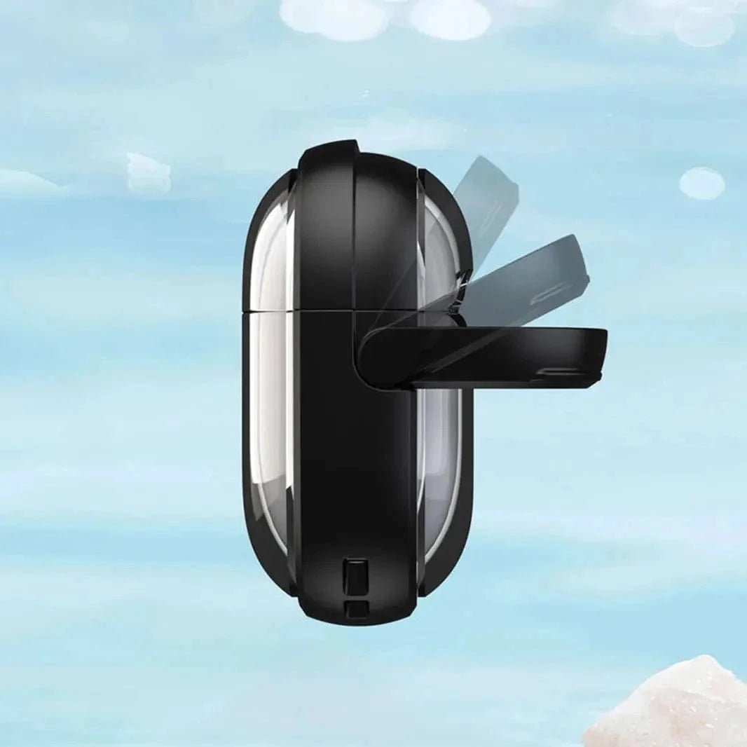 Transparent Kickstand Keychain Case for Samsung Galaxy Buds 3 | 3 Pro