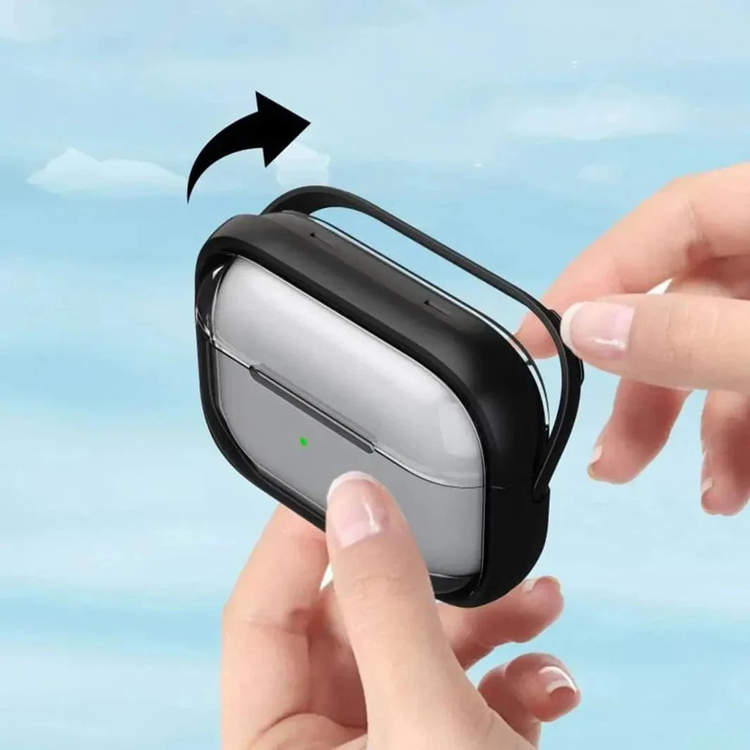 Transparent Kickstand Keychain Case for Samsung Galaxy Buds 3 | 3 Pro