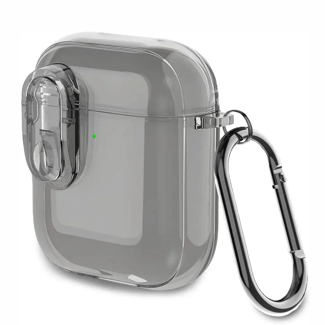 Airpods 1 | 2 Transparent Soft TPU Lock Pattern Case