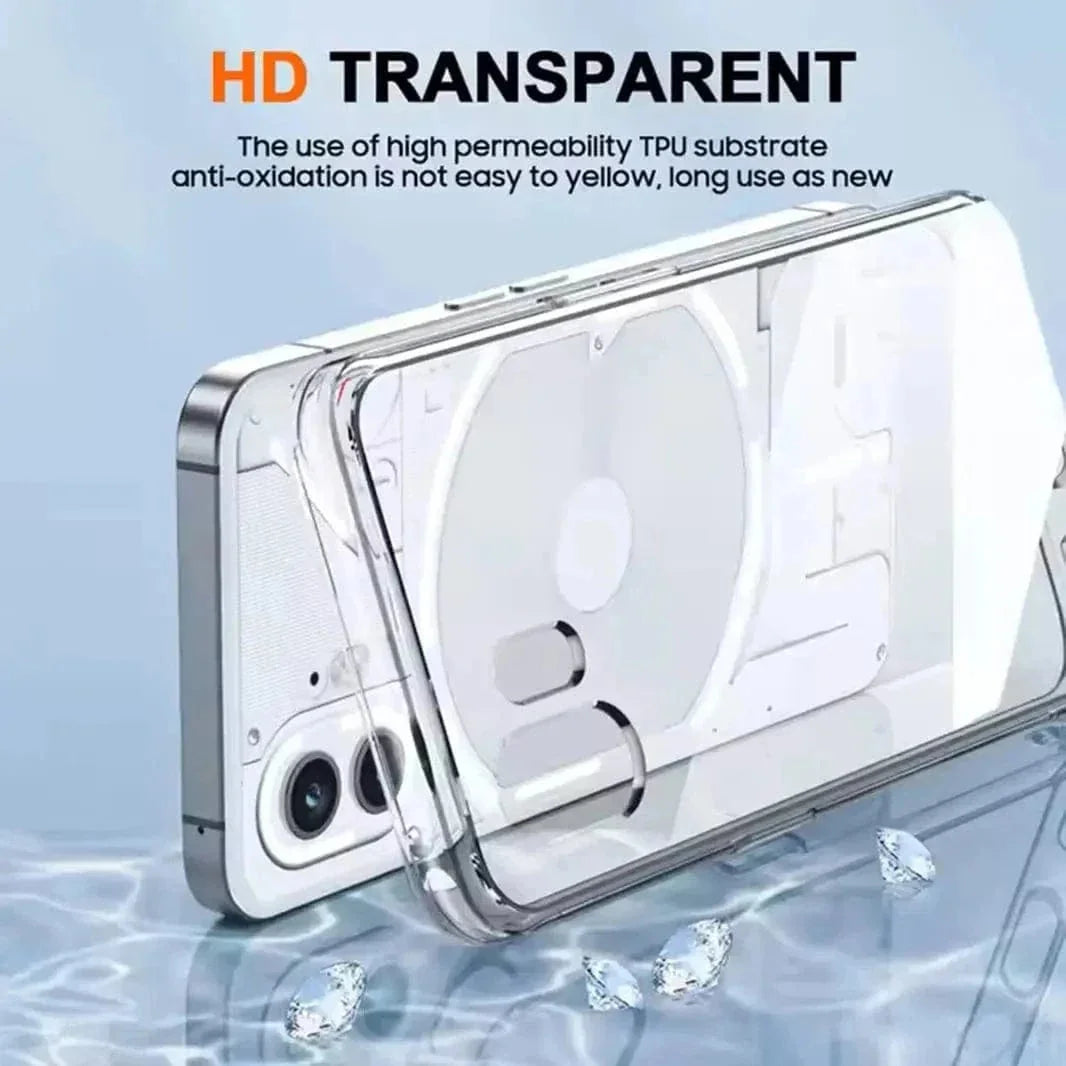 Transparent TPU Shockproof Hard Case for Nothing 2