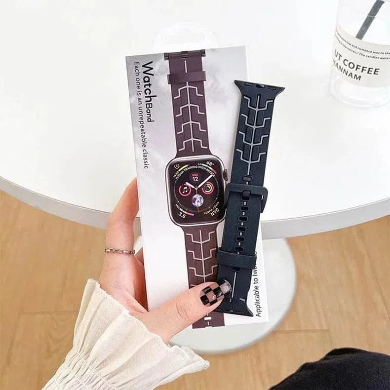 Tron Silicone Sport Band for Apple Watch 42 | 44 | 45 | Ultra 49 | 46mm S10