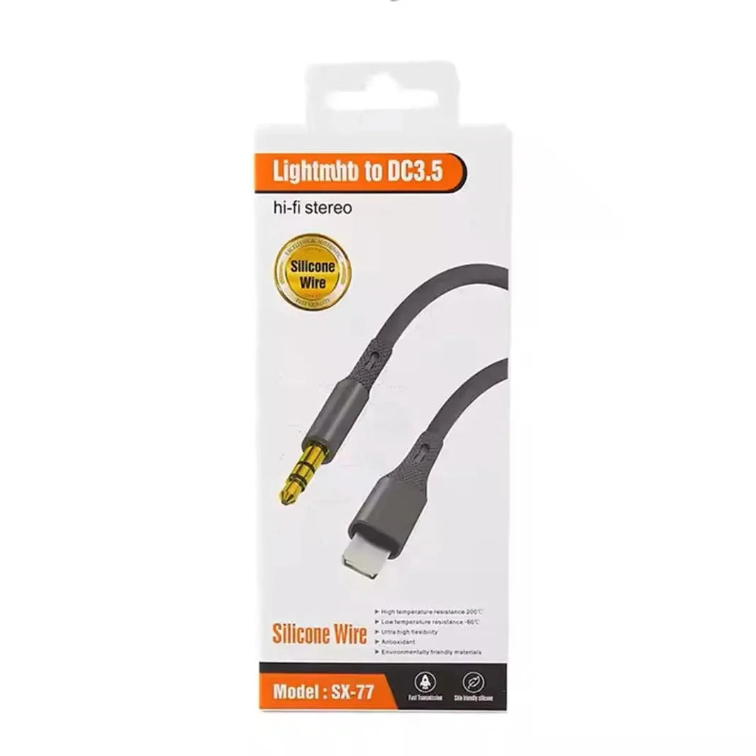 Type-C to DC3.5 Audio Transfer Aux Cable Hi-Fi stereo