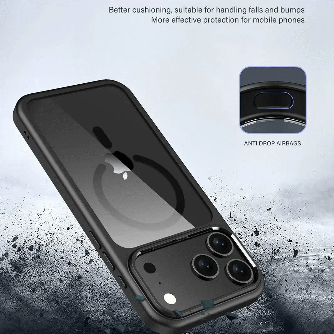 Ultra Crystal Clear Matte Frame MagSafe Case for iPhone 17 Air