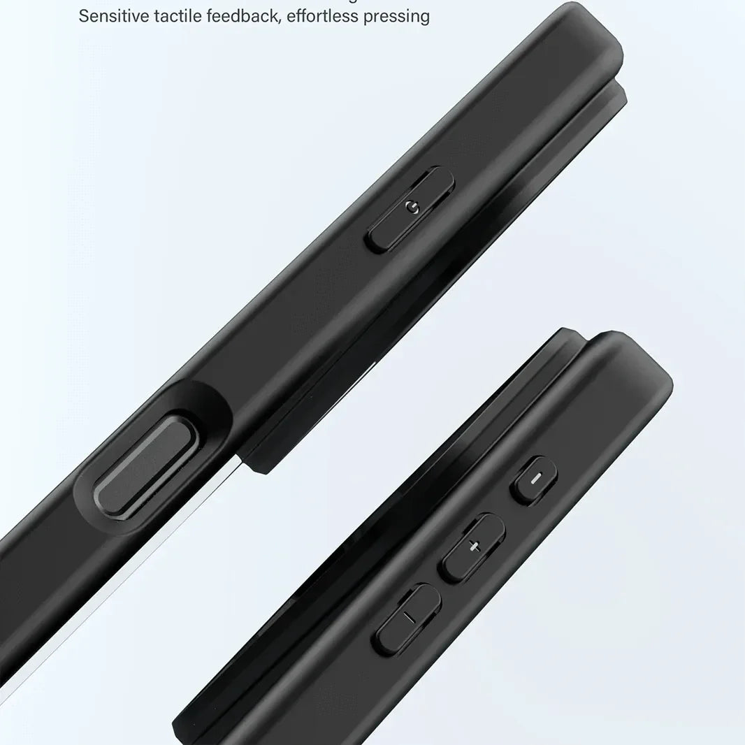 Ultra Crystal Clear Matte Frame MagSafe Case for iPhone 17 Pro