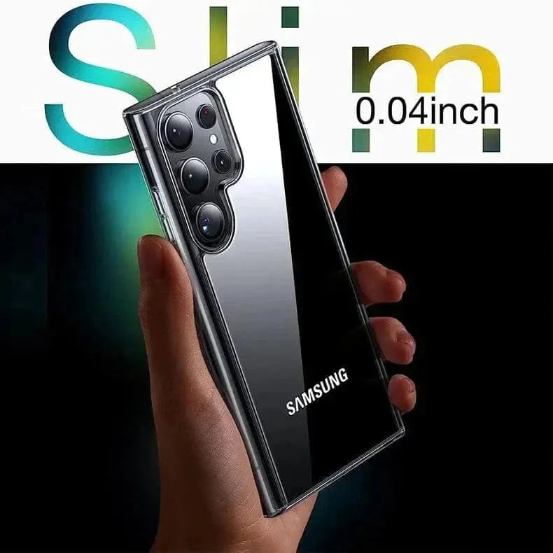 Ultra Slim Thin Crystal Clear Hard Case for Samsung S24