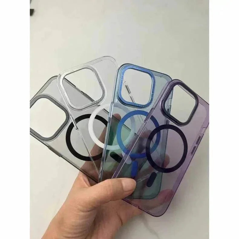 Ultra Slim Thin Transparent Magsafe Support Hard Case for iPhone 14