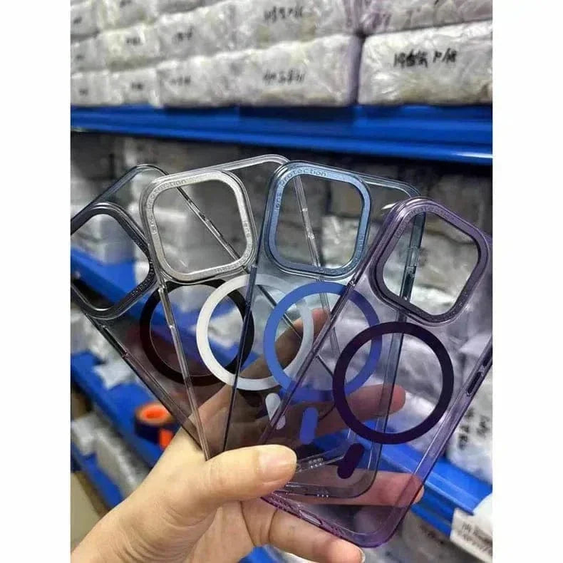 Ultra Slim Thin Transparent Magsafe Support Hard Case for iPhone 14