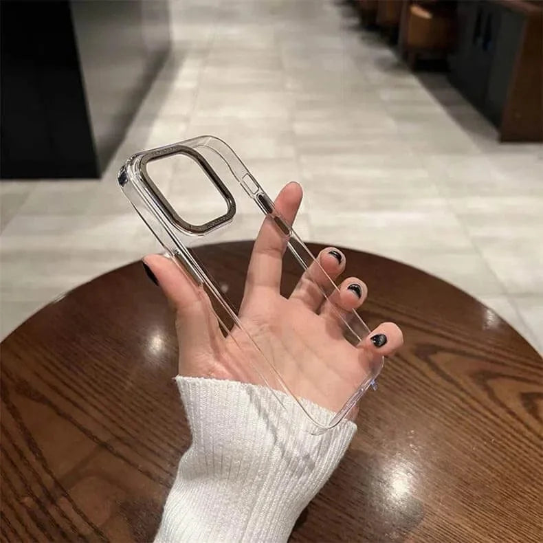 Ultra Slim Thin Transparent Magsafe Support Hard Case for iPhone 14 Pro