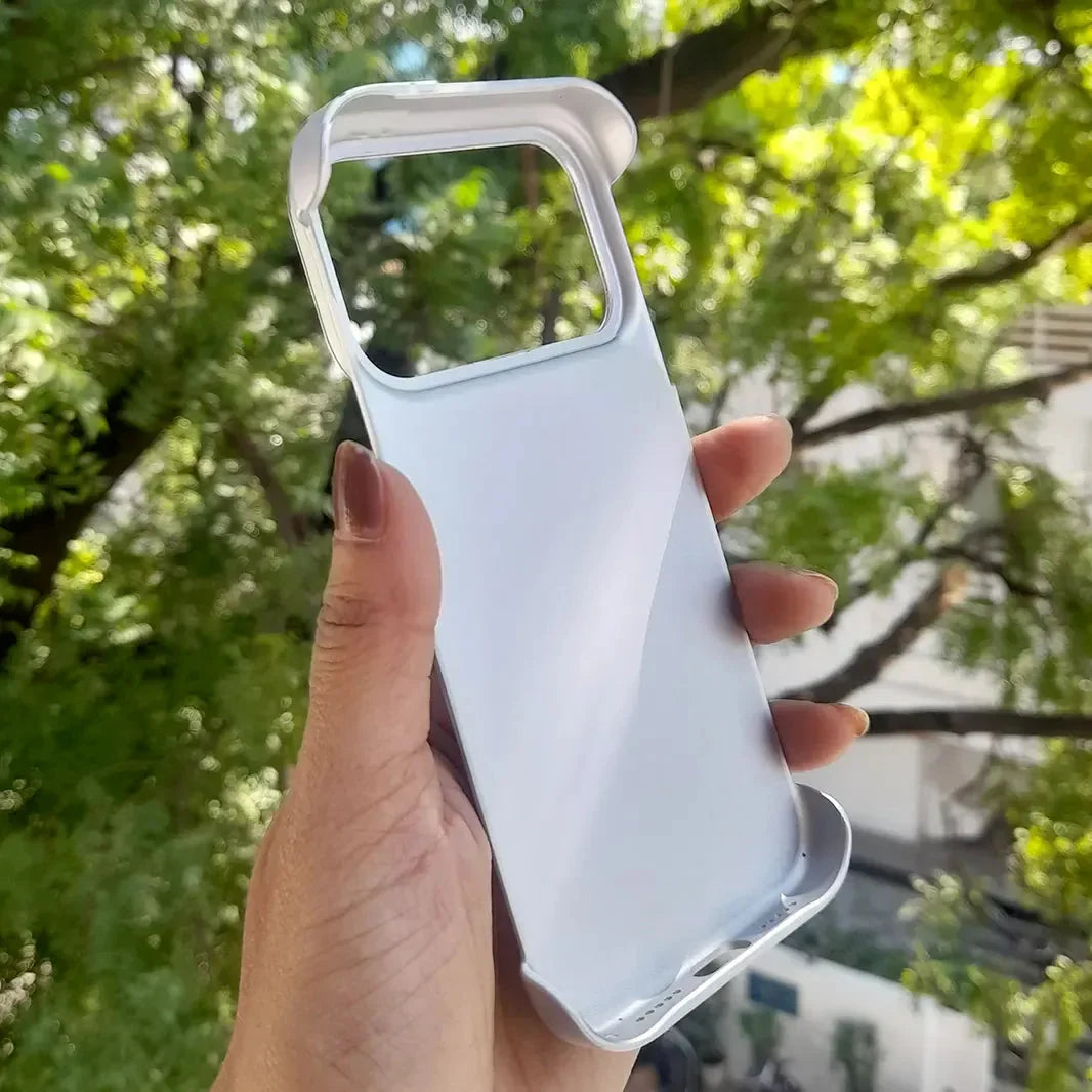 Ultra Thin Frameless Matte Magnetic Magsafe Back Case for iPhone 17 Pro Max