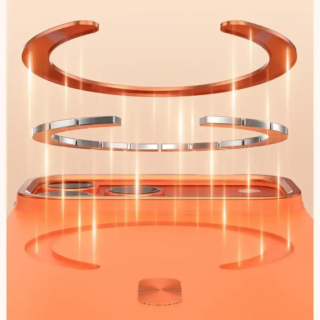 Ultra Thin Frameless Matte Magnetic Magsafe Back Case for iPhone 17 Pro