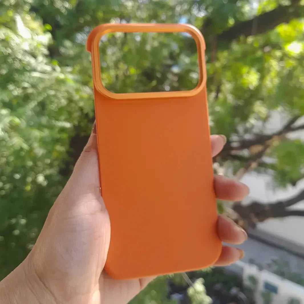 Ultra Thin Frameless Matte Magnetic Magsafe Back Case for iPhone 17 Pro Max