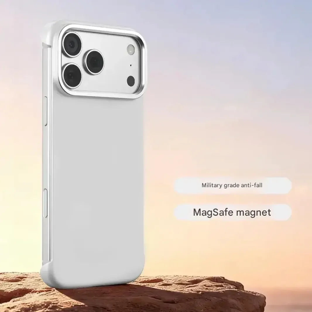 Ultra Thin Frameless Matte Magnetic Magsafe Back Case for iPhone 17 Pro